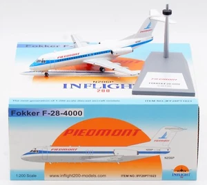 INFLIGHT 1:200 Piedmont Airlines FOKKER F-28-4000 Diecast Aircraft Model N206P - Picture 1 of 14