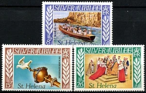 St. Helena 1977 Silver Jubilee MNH Set #R351 - Picture 1 of 1