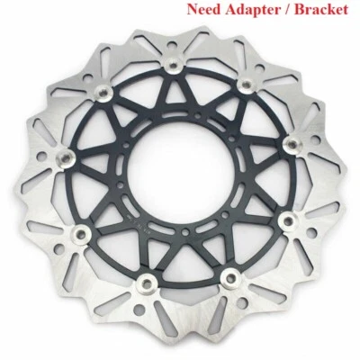 Oversize 320mm Front Brake Disc Rotor for Honda CRF250R/X CRF450X CRF450R 02-23 - Image 1 of 4