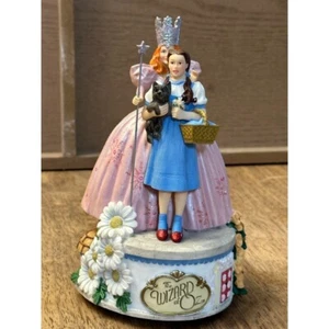 San Fransisco Music Box Wizard of Oz Figurine Dorothy & Glinda Over The Rainbow - Picture 1 of 3