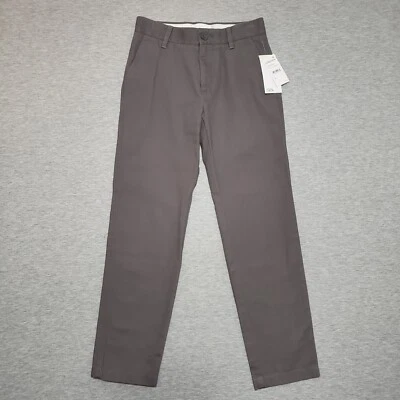 Pantalones Nordstrom Rack Niños Niños Talla 8 Gris 100% Algodón Vestido/Pantalones Casuales NUEVO Foto 1 de 4