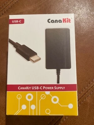 Power Supply for Raspberry Pi 4 (USB-C) 5.1V 3.5A High Quality Power Brick - Image 1 of 2