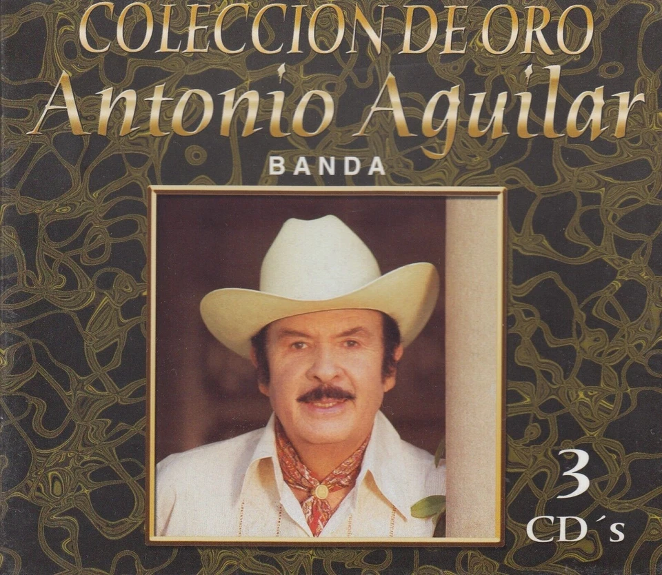 Antonio Aguilar Con Banda Coleccion de Oro BOX SET 3CD New Nuevo - Image 1 of 1