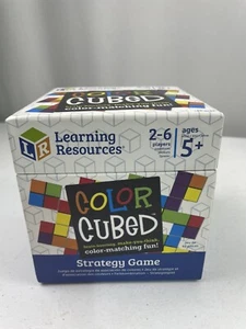 Learning Resources Color Cubed Multicolored Brain teaser 40 Pieces Strategy Game - Picture 1 of 10