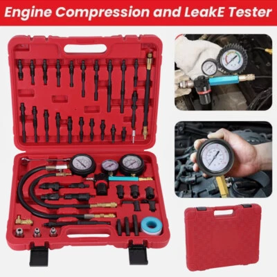 46pcs Compression and pressure loss tester for diesel and gasoline engines Kit - Image 1 of 4