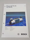 Prospekt / Technische Info Bosch Wegeventil NG 10 Stand 11/1980
