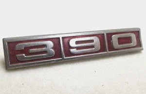 ORIGINAL 1968 FORD GALAXIE 390 ROCKER FENDER EMBLEM OEM C8AB-16237-D - Picture 1 of 10