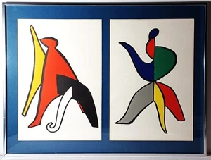 ELENCO ALEXANDER CALDER DERRIERE LE MIROIR SABOT stabile et BONNET FRIGIGIA - Foto 1 di 10