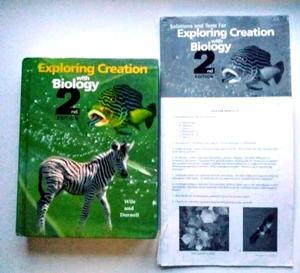 LOT 3 Apologia BIOLOGY 2nd Edi. Bücher 2005: Lehrerhandbuch, Schülertext & Tests - Bild 1 von 21