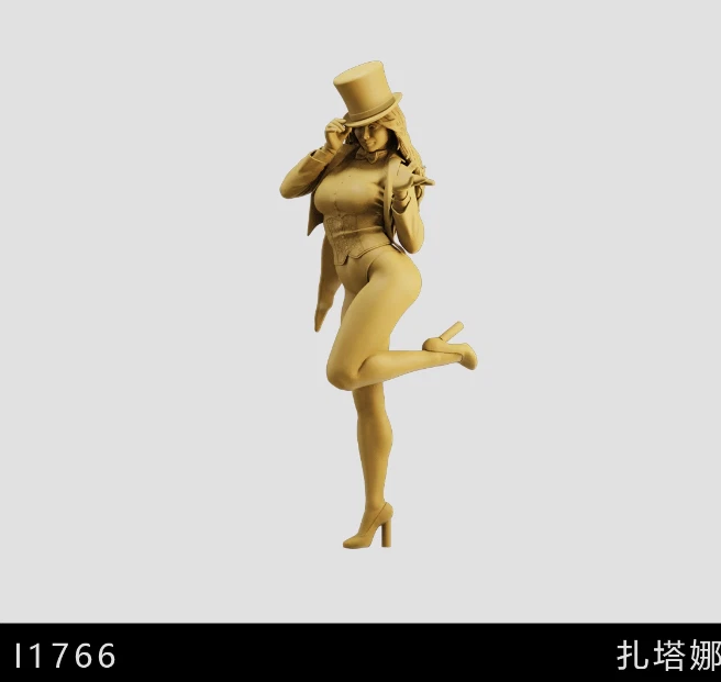 1/35 Resin Fantasy Female Warrior Unpainted 1766 - Image 1 of 1
