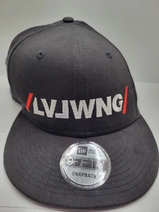 LVL WNG Design - New Era - 9FIFTY snapback - Solid Black Hat - Picture 1 of 8