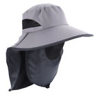  Sun Protection Hat Gardening Shade Hats for Men UV Cap Travel Dad with Neck