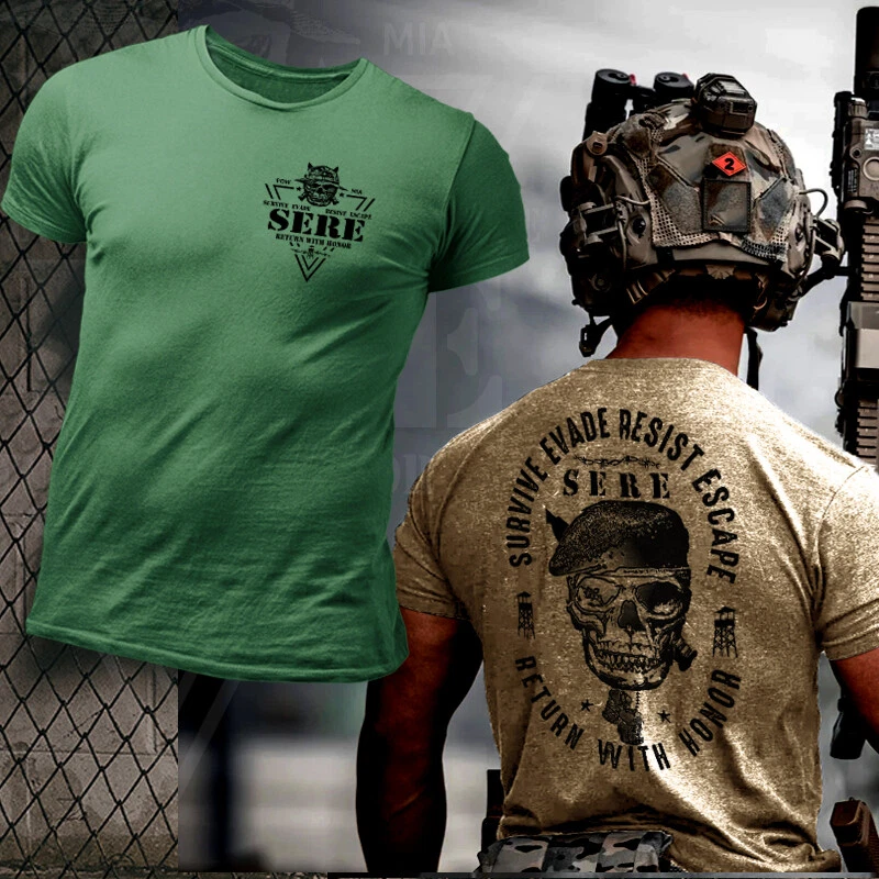 Special Forces t-shirt SERE Military special operations combat survival school - Image 1 of 1