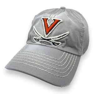 Virginia Cavaliers Distressed 47 Brand Franchise Cap (Gray) NWT Size L - Picture 1 of 6