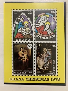 Ghana 1973 Weihnachten MNH SS - Bild 1 von 1