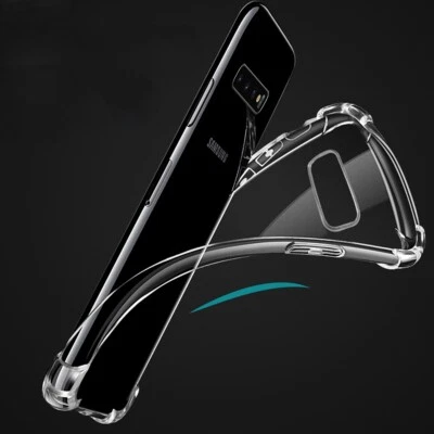 Funda protectora delgada de gel TPU suave delgada cristalina Samsung Note10/Note8 Foto 1 de 4