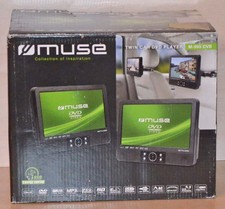 Muse M-995 CVB tragbarer DVD- Player 9"/22,9cm 2 Player schwarz~Auto~KFZ~B-Ware
