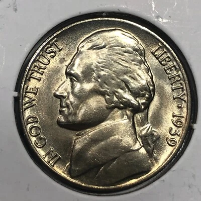 1939 Jefferson 5 cent #19423 - Uncirculated - Image 1 of 2