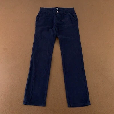 Pantalones chinos elásticos uniforme azul marino talla 12 Chaps niñas nuevos Foto 1 de 4