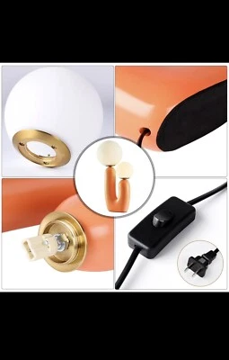 Lámpara de mesa Arturesthome lámpara de escritorio nórdica creativa lámpara de mesita de noche de noche Foto 1 de 3