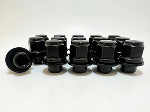 20Pc 12x1.25 For Nissan Infiniti Black OEM Factory Style Replacement Mag Lug Nut - Picture 1 of 5