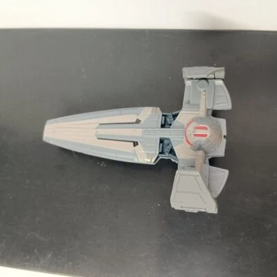 star wars Die-Cast Vehicle Metal Darth Maul Sith Infiltrator min figure 3" LONGO - Imagem 1 de 4