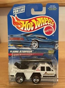 Hot Wheels Flame Stopper #1012 HW 1998 serie blanco 23819 Mattel - Imagen 1 de 9