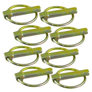Pin de linchamiento de 8 piezas puertas traseras de acoplamiento de 10 mm remolques laterales abatibles camiones abrazadera de clip TE82 - Imagen 1 de 1
