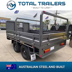 10x7 Flatbed Trailer - Picture 1 of 9