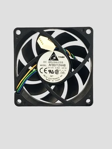 Delta AFB0712HHB DC12V 0.45A CPU 4-pin Brushless Fan - Picture 1 of 3