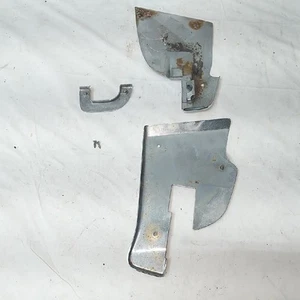 Mercedes-Benz C107 Interior Door Panel Trim Chrome Set 3pc Passenger Right OEM - Picture 1 of 8