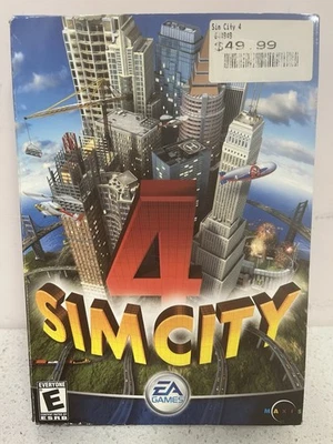 SimCity 4 (PC, 2003) Untested Personal Computer Game Gaming, Your City’s Fate - Image 1 of 4