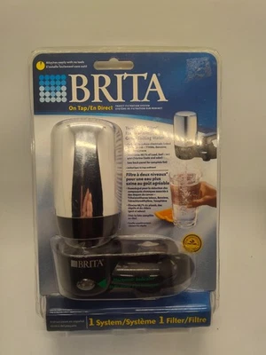 Brita FF-100 On Tap Faucet Mount Filtration System  2 Stage Filter - Black  - Image 1 of 3