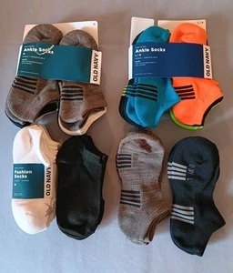 26 Pair Old Navy Kids Unisex Ankle Socks - Picture 1 of 12