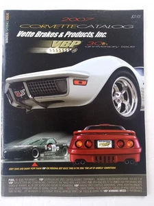 VBP Vette Brakes & Products Inc. 2007 CORVETTE Catalog 30th Anniversary Edition - Imagen 1 de 24