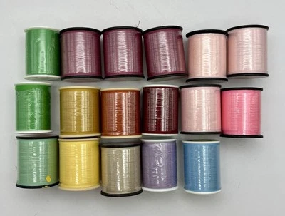 Lote 17 carretes de rosca vintage sin abrir Excell Mills, Trusew Foto 1 de 2