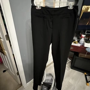 Investments Women Black Dress Pants 8 - Picture 1 of 4
