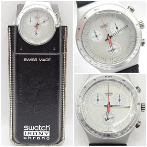 Swatch Irony Chrono YCS1005 Time Cut – 1996 – NOS – Vintage Swiss Watch - Picture 1 of 13