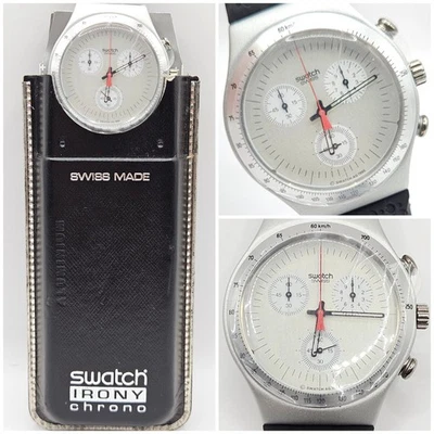 Swatch Irony Chrono YCS1005 Time Cut – 1996 – NOS – Vintage Swiss Watch - Immagine 1 di 4
