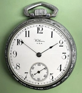 Vintage Waltham 16S Model 1899 Gr. 620 15J Pocket Watch 1907 Parts Repair - Imagen 1 de 4