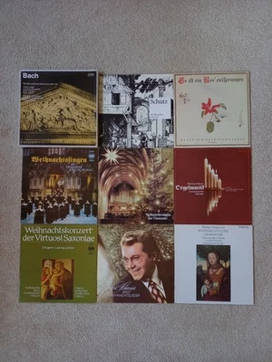 MARTIN FLÄMIG ~ J.S.BACH "WEIHNACHTS ORATORIUM"/ + 8 ETERNA WEIHNACHTS LP'S  - Bild 1 von 4
