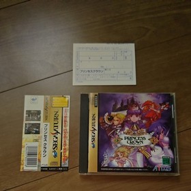 Princess Crown Sega Saturn SS Atlus Vanillaware Genuine OEM Japan Import