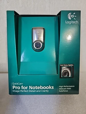 Logitech QuickCam Pro for Notebooks HD Webcam Model 960-000045 New In Box - Image 1 of 4
