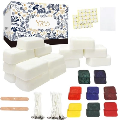 Candle Making Kit,Candle Making Supplies Include 2.12lb Soy Wax for Candle Ma... - Image 1 of 4