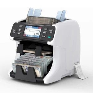 MUNBYN Mixed Denomination Money Counter 2CIS/UV/IR Bill Counter Built-in Printer - Picture 1 of 7