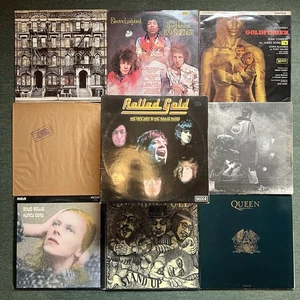 50 x Collectable Rock, Motown And More Vinyl Record LP Album Job Lot - Imagen 1 de 7