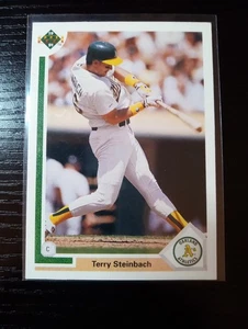 1991 Upper Deck - Terry Steinbach #153 - Picture 1 of 4