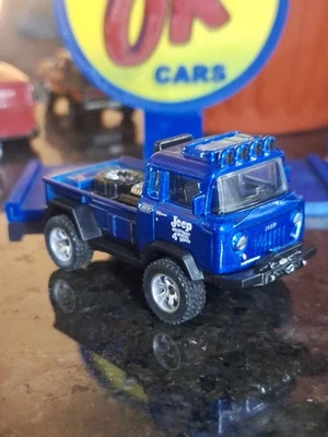 Jeep Hotwheels Custom 51 ruedas intercambiadas y sueltas Foto 1 de 4