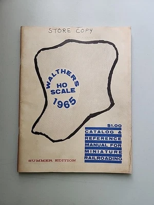 Walters escala HO 1965 catálogo manual de referencia 1965 Foto 1 de 4