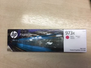 HP PAGEWIDE 973X HIGH YIELD ORIGINAL INK CARTRIDGE - MAGENTA (NEW-EXP FEB 2028) - Afbeelding 1 van 2